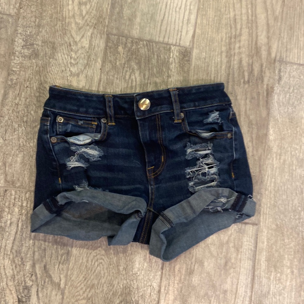 American eagle jean shorts